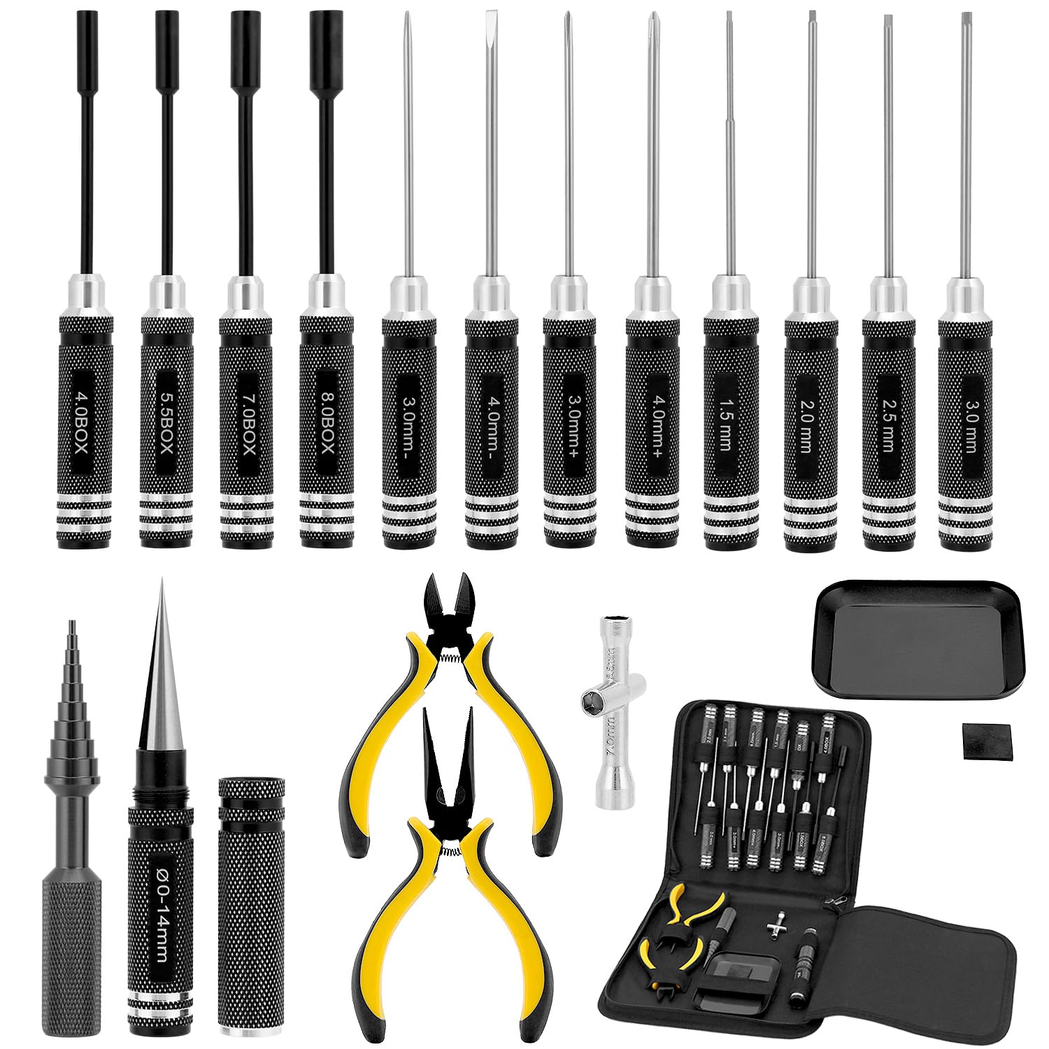 Qwork® Set Strumenti RC 18 in 1