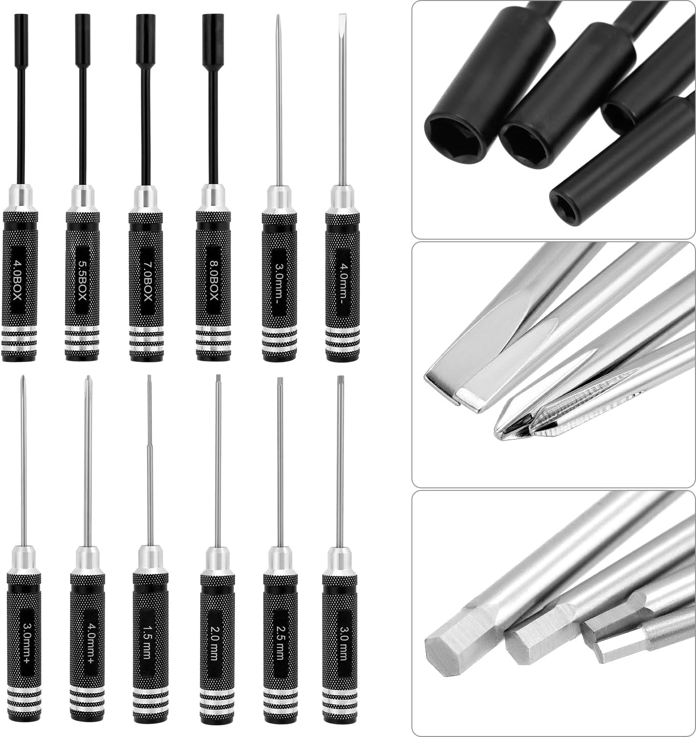 Qwork® Set Strumenti RC 18 in 1 - immagine 4