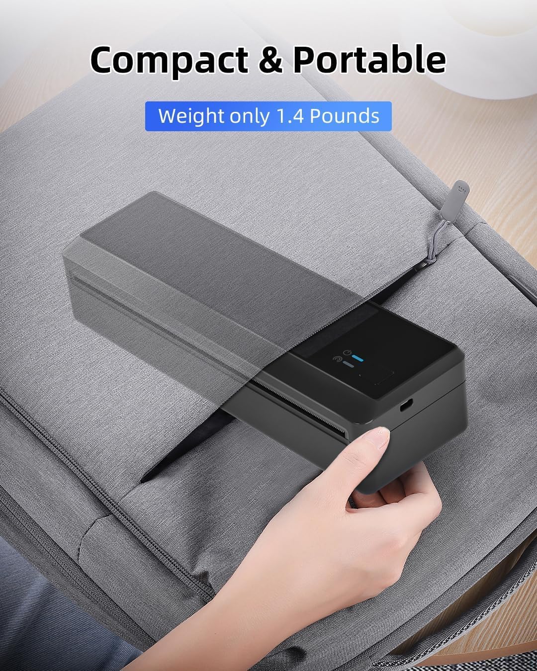 Stampante Termica Portatile A4 Bluetooth P83 - immagine 5