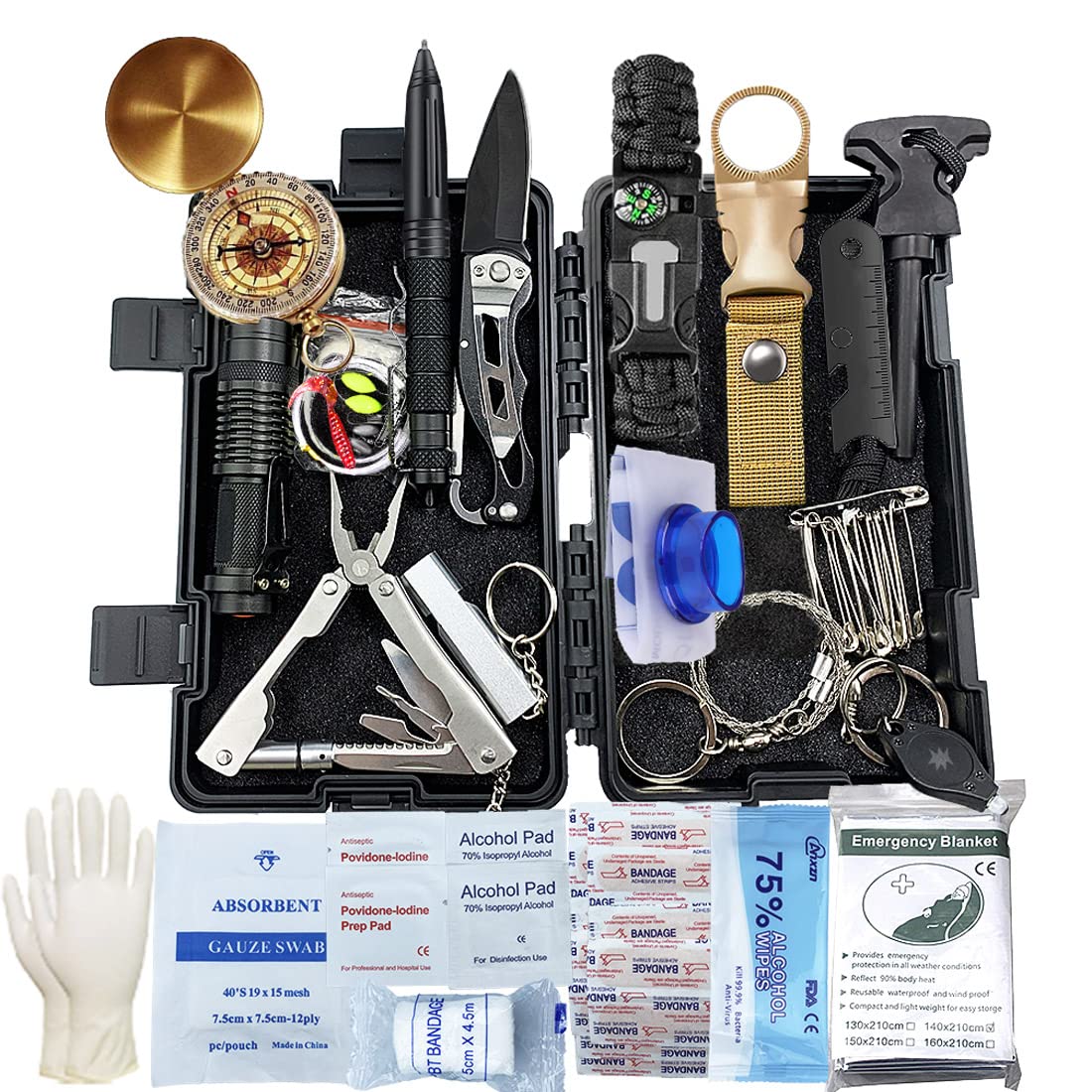 Kit di Sopravvivenza 63 in 1 Multifunzione