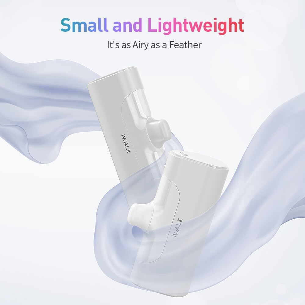 Iwalk Caricatore Portatile 4500mAh Ultra Compatto, Bianco - immagine 4