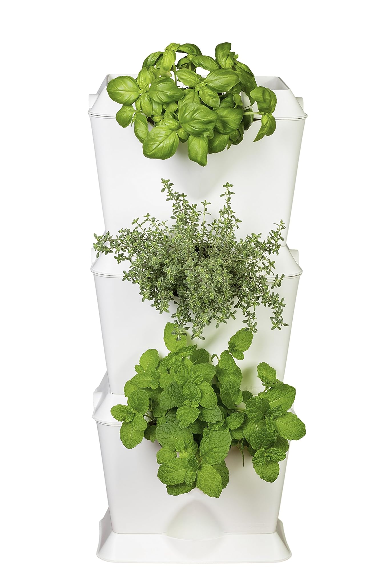 minigarden One - Giardino Verticale Modulare per 3 Piante, Bianco