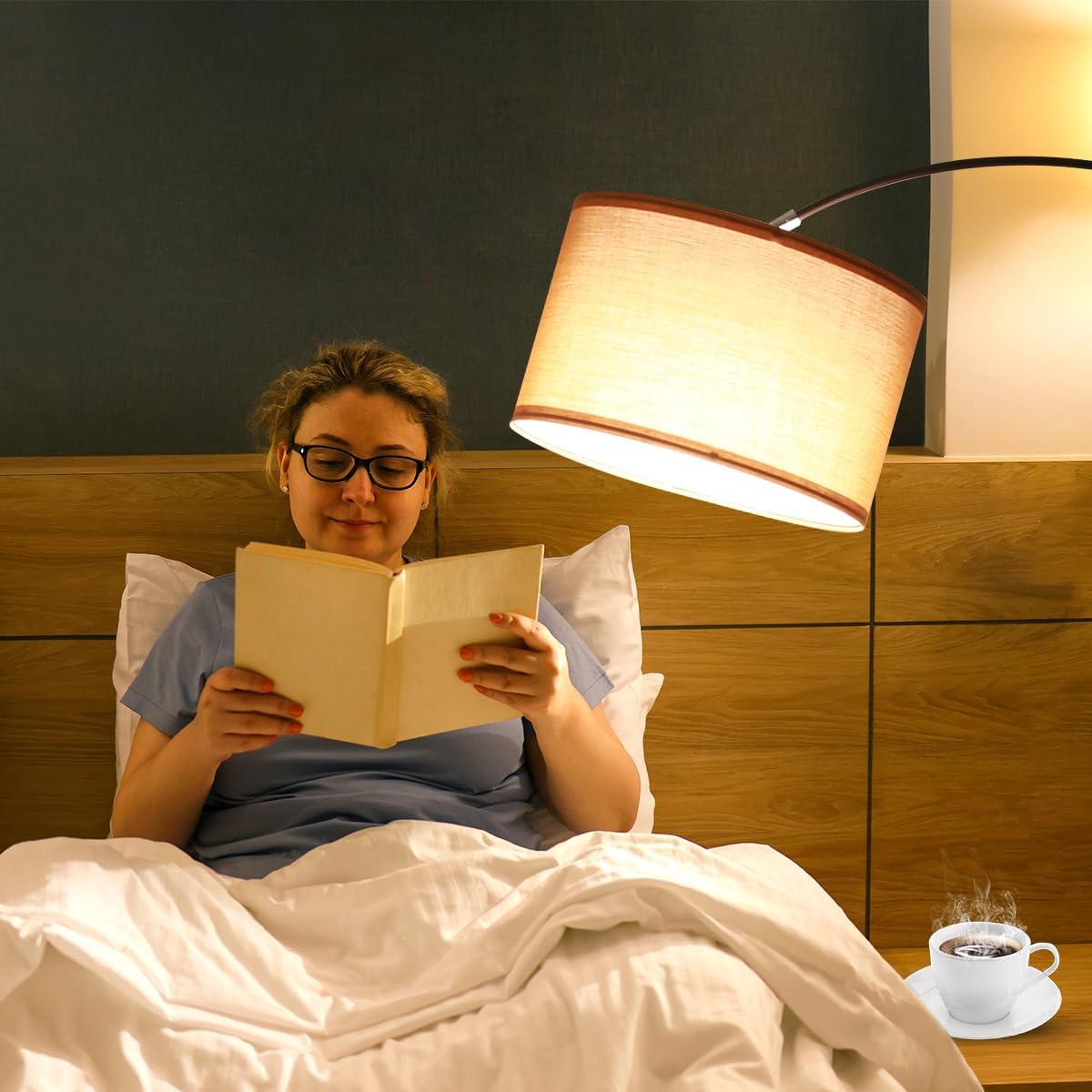 ANTNELICHT LUNA Lampada da Terra ad Arco Vintage - immagine 3