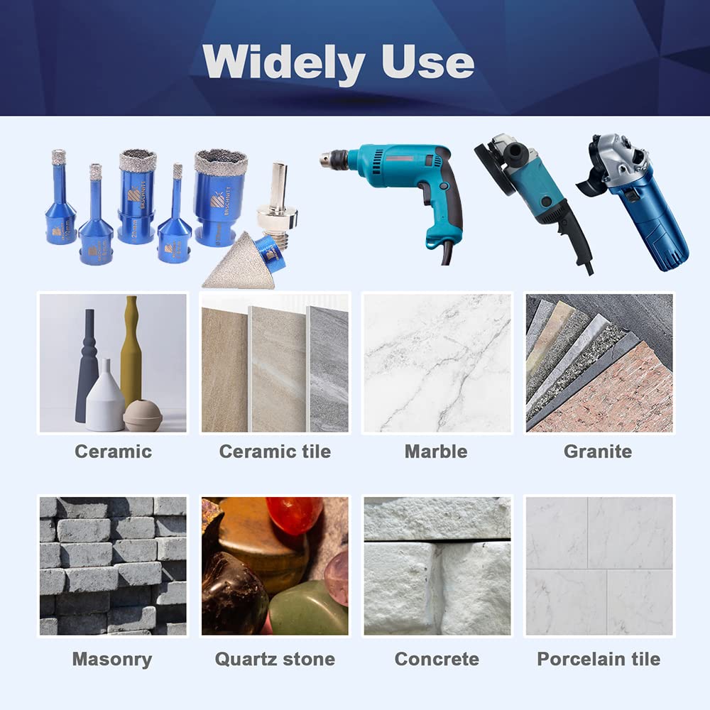 Brschnitt Set Punta per Trapano Diamantata - immagine 3