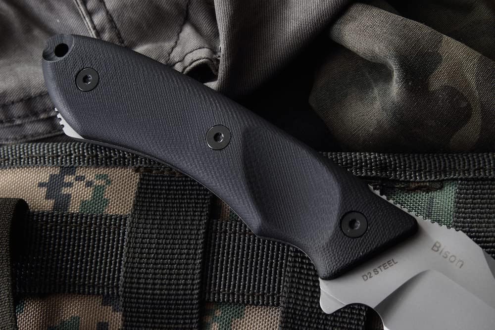 Mr. Blade Coltello Bushkraft — Bison — Acciaio D2 - immagine 7