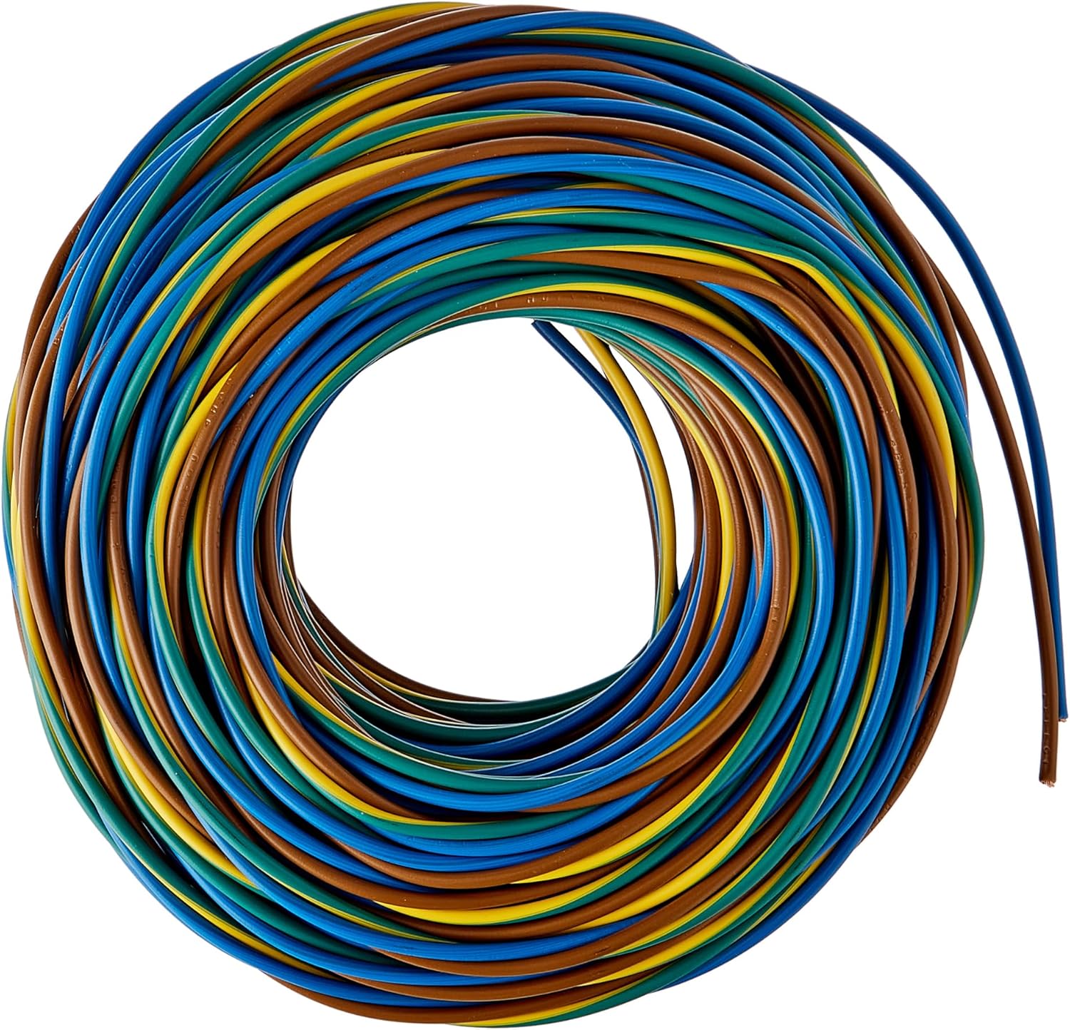 Electraline 25141 Cavo Unipolare N07V-K, Sezione 1x1.5 mm, 25 mt