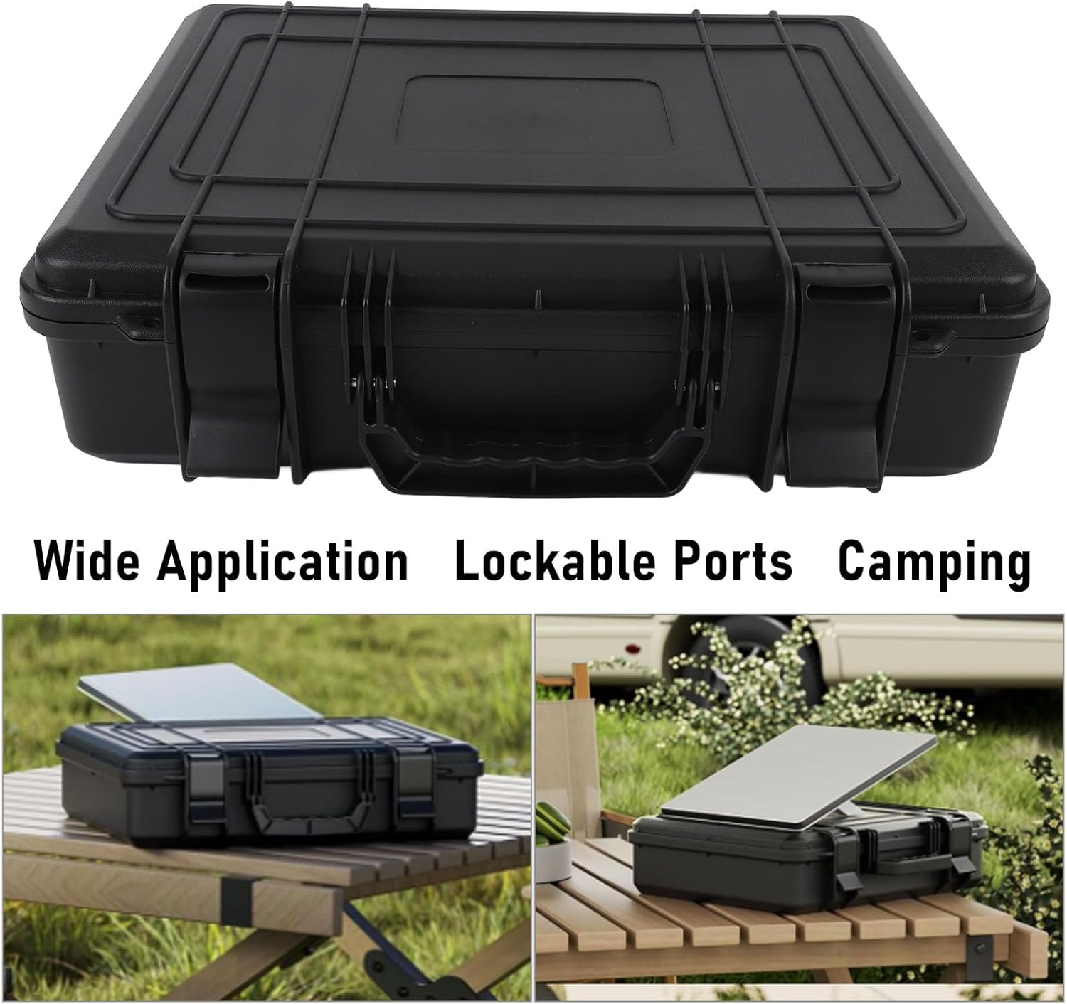 Asixxsix Custodia Rigida Impermeabile per Kit Mini Piatto - immagine 3