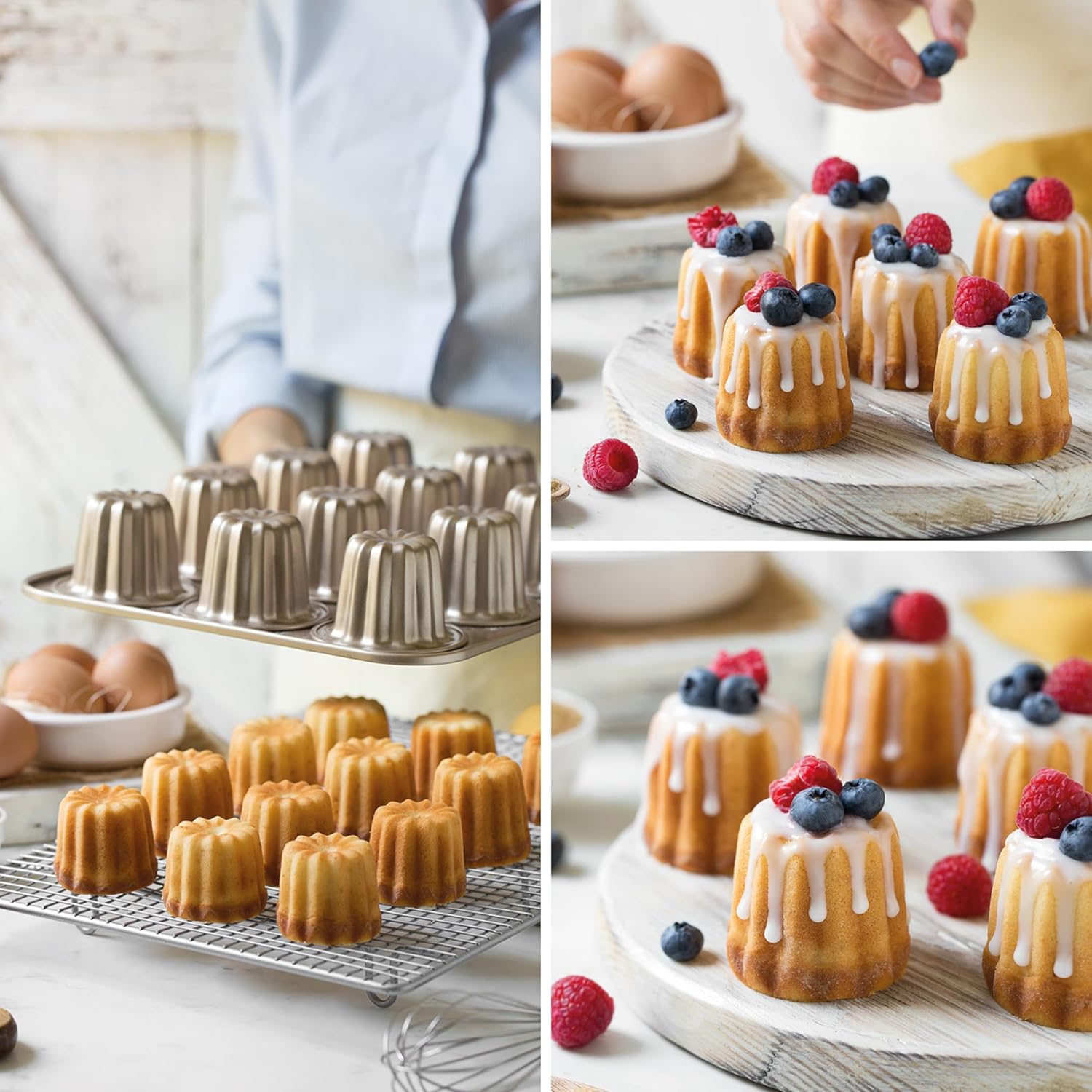 Decora 0070104 Stampo Gold Line Tortine 12 Cavità - immagine 3