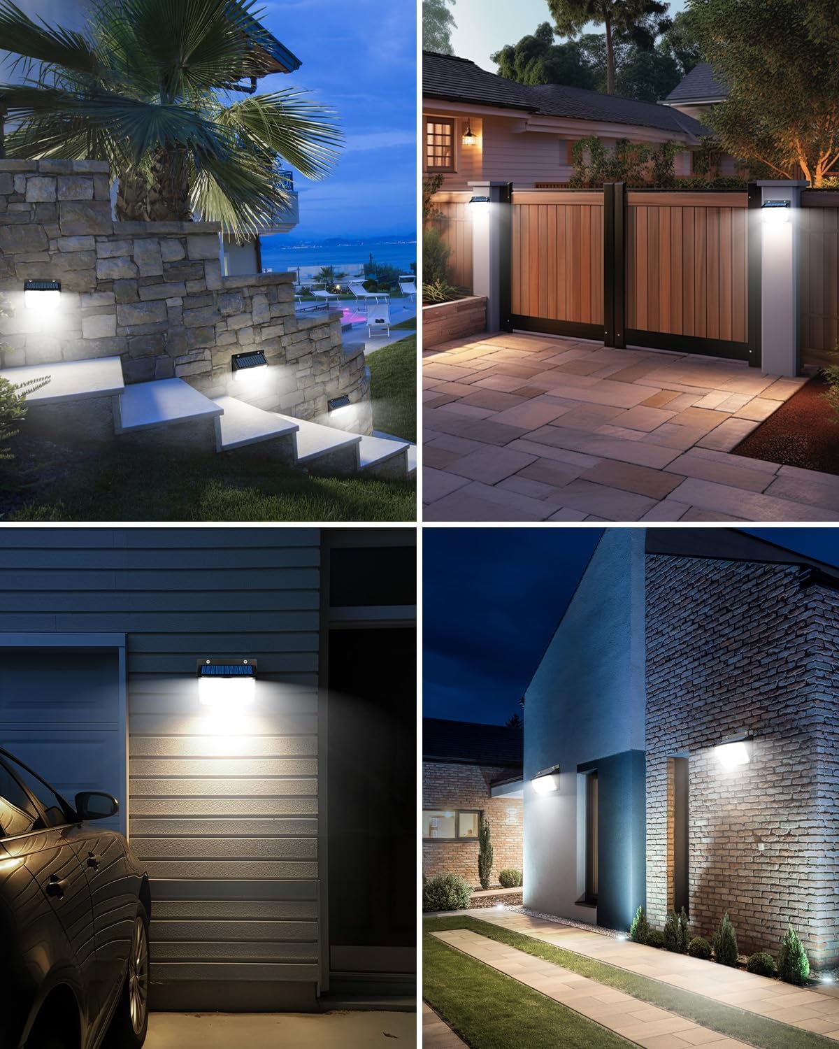 Nipify Luce Solare Led Esterno 168 LED (10 Pezzi) - immagine 7