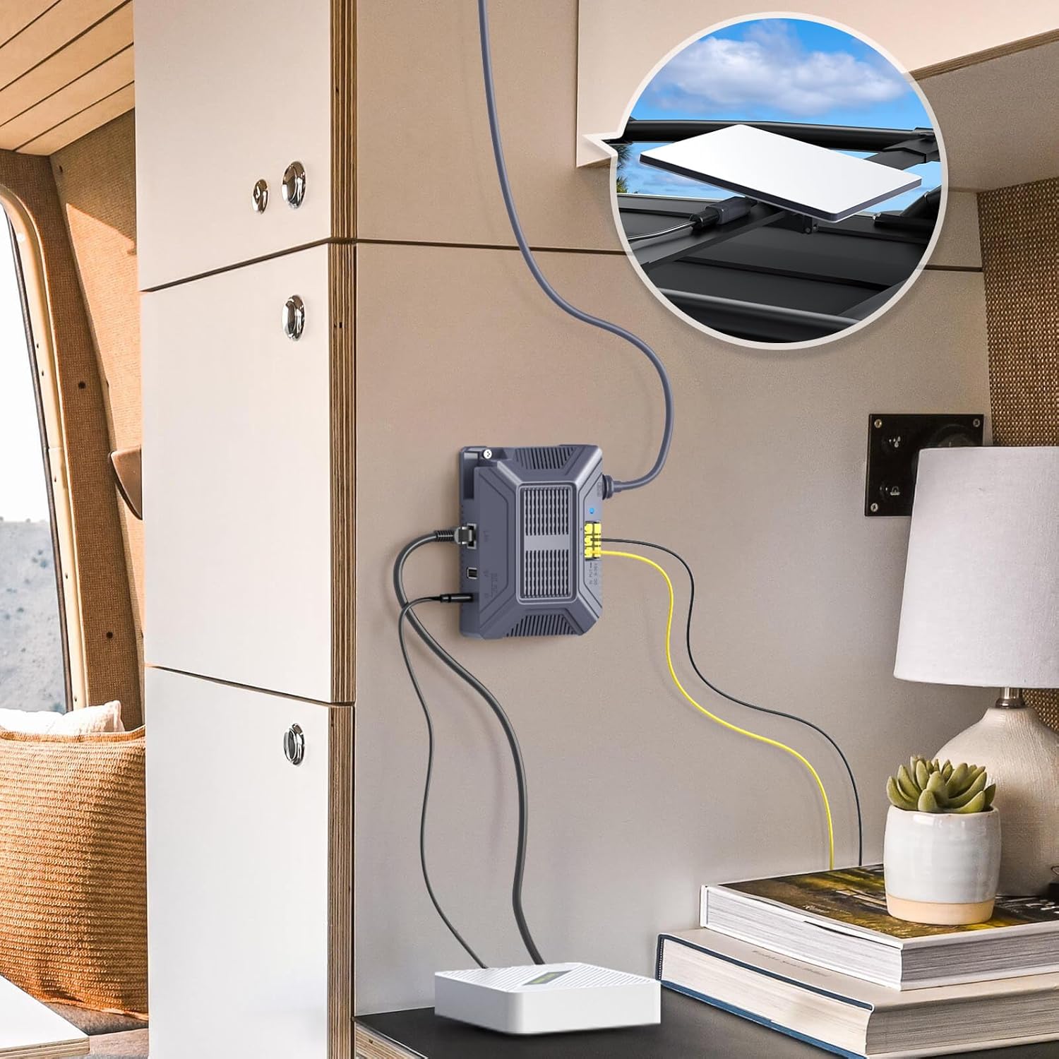 Edup Starlink - Mini Iniettore PoE e Splitter Ethernet - immagine 2