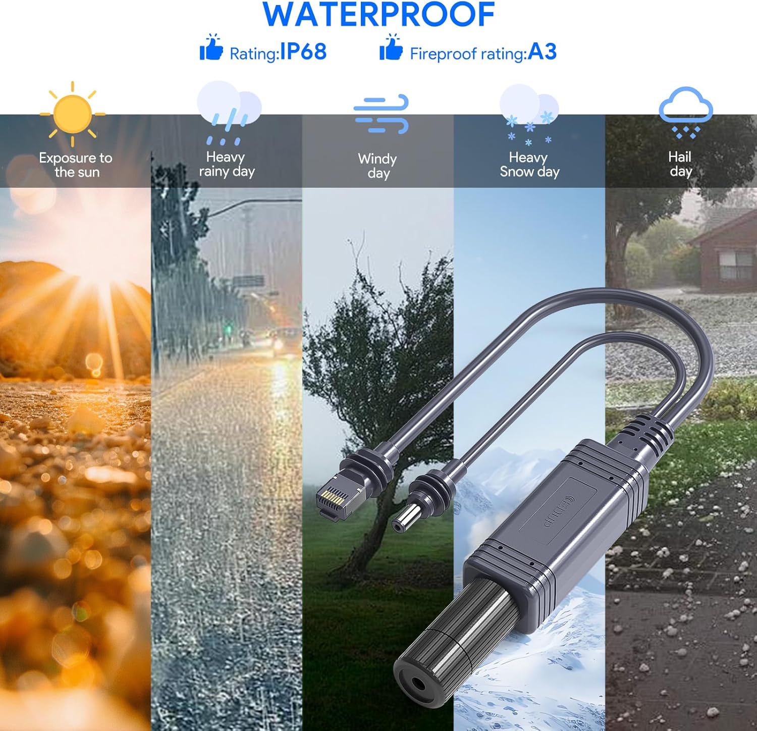 Edup Starlink - Mini Iniettore PoE e Splitter Ethernet - immagine 7