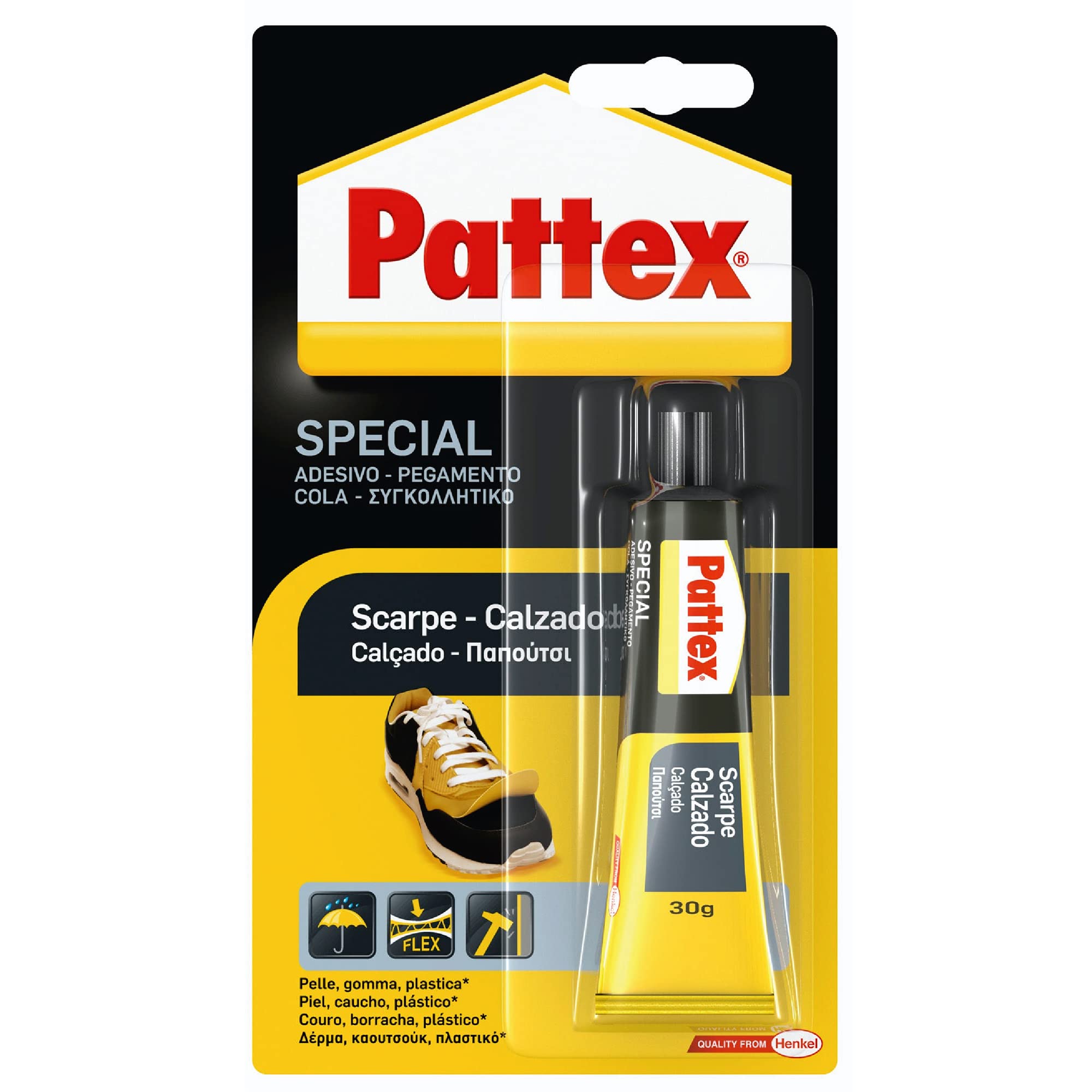 Pattex Special Scarpe - Adesivo Trasparente 30g