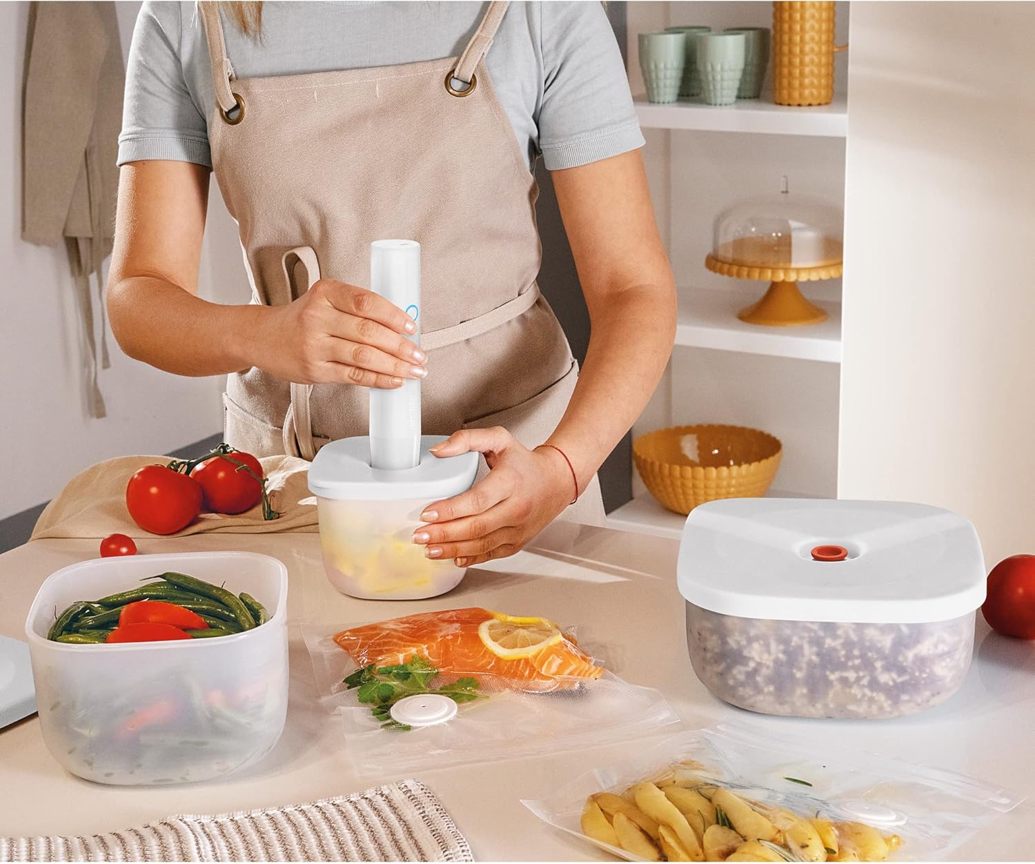 Guzzini SAVE IT Set Sottovuoto - Bianco - immagine 8