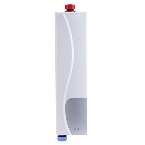Mini Scaldabagno Elettrico Istantaneo 3000W, Bianco