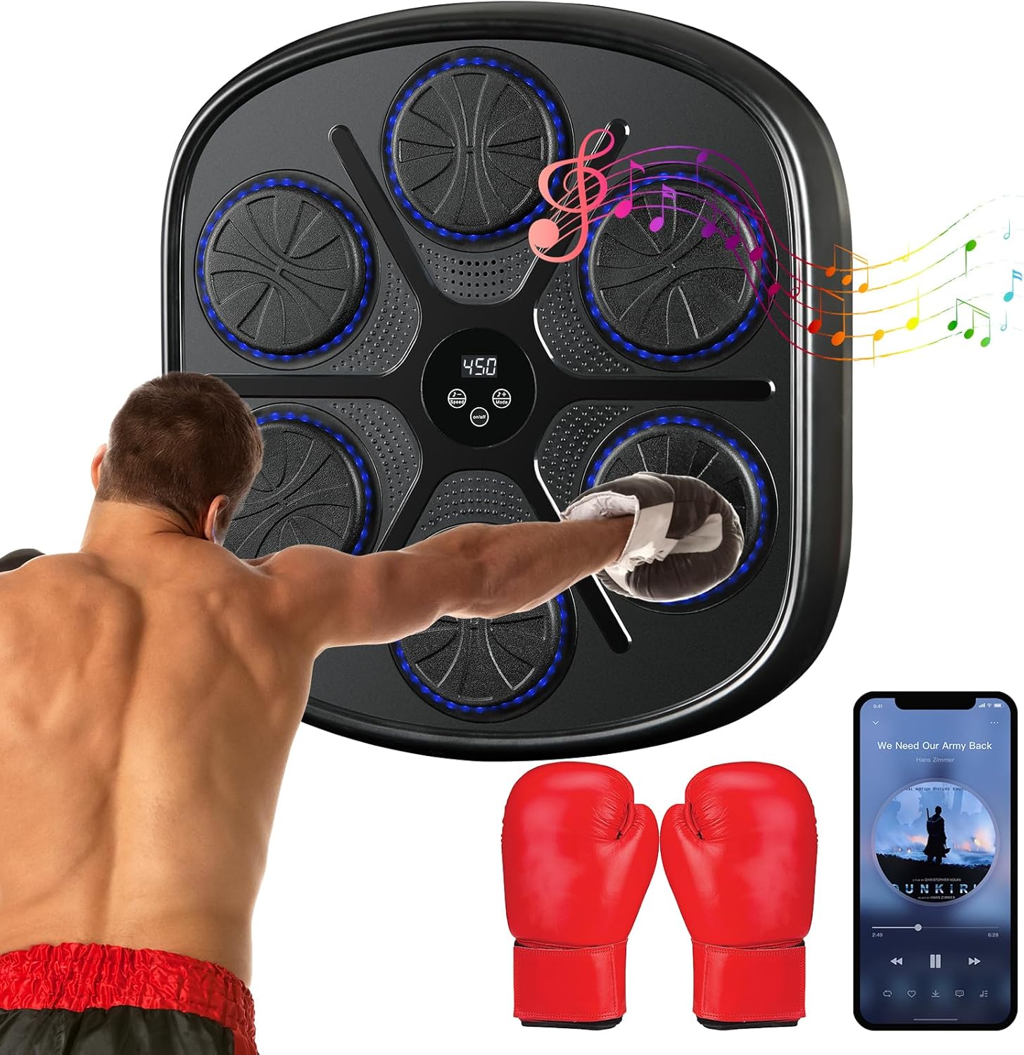 Silencomfort Macchina da Boxe a LED con Bluetooth - immagine 1