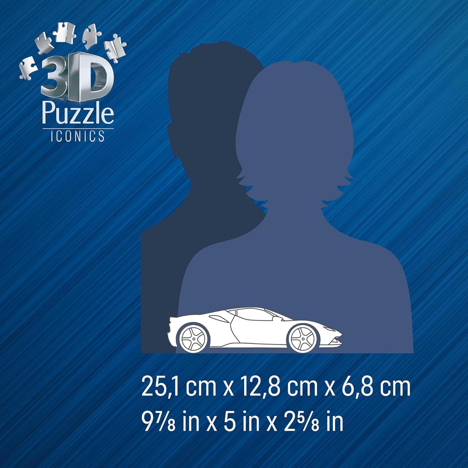 Ravensburger - Puzzle 3D Ferrari 108 Pezzi - immagine 6