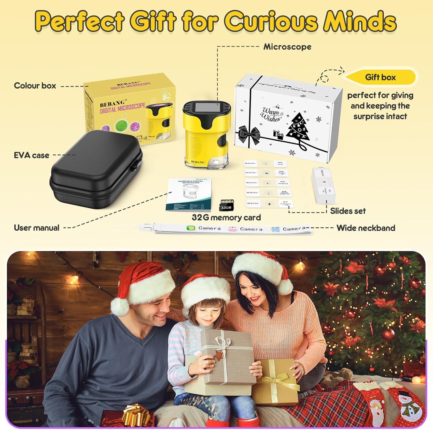 Microscopio Digitale Portatile 1000X per Bambini - immagine 6