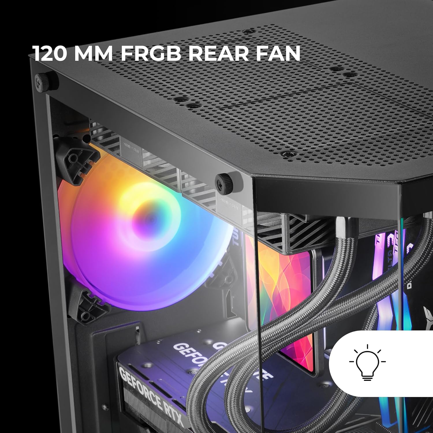 Mars Gaming MC-3TLITE - Case Gaming MicroATX, Nero - immagine 3