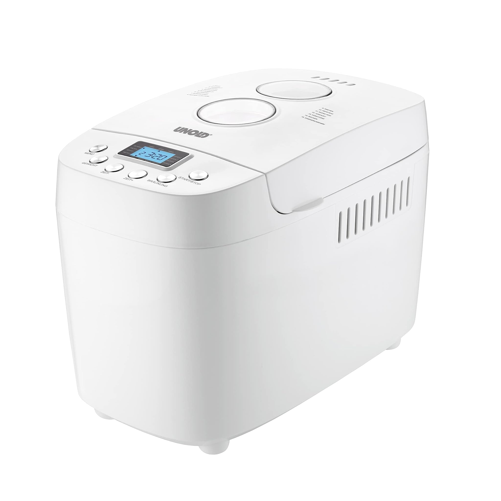 UNOLD BACKMEISTER BIG PANIFICADORA 850 W BLANCO