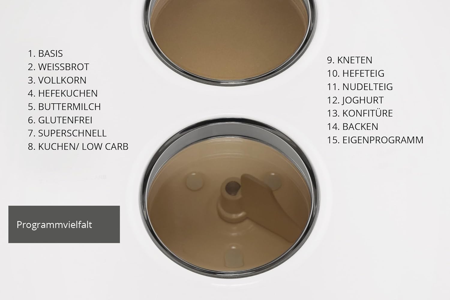 UNOLD BACKMEISTER BIG PANIFICADORA 850 W BLANCO - immagine 4