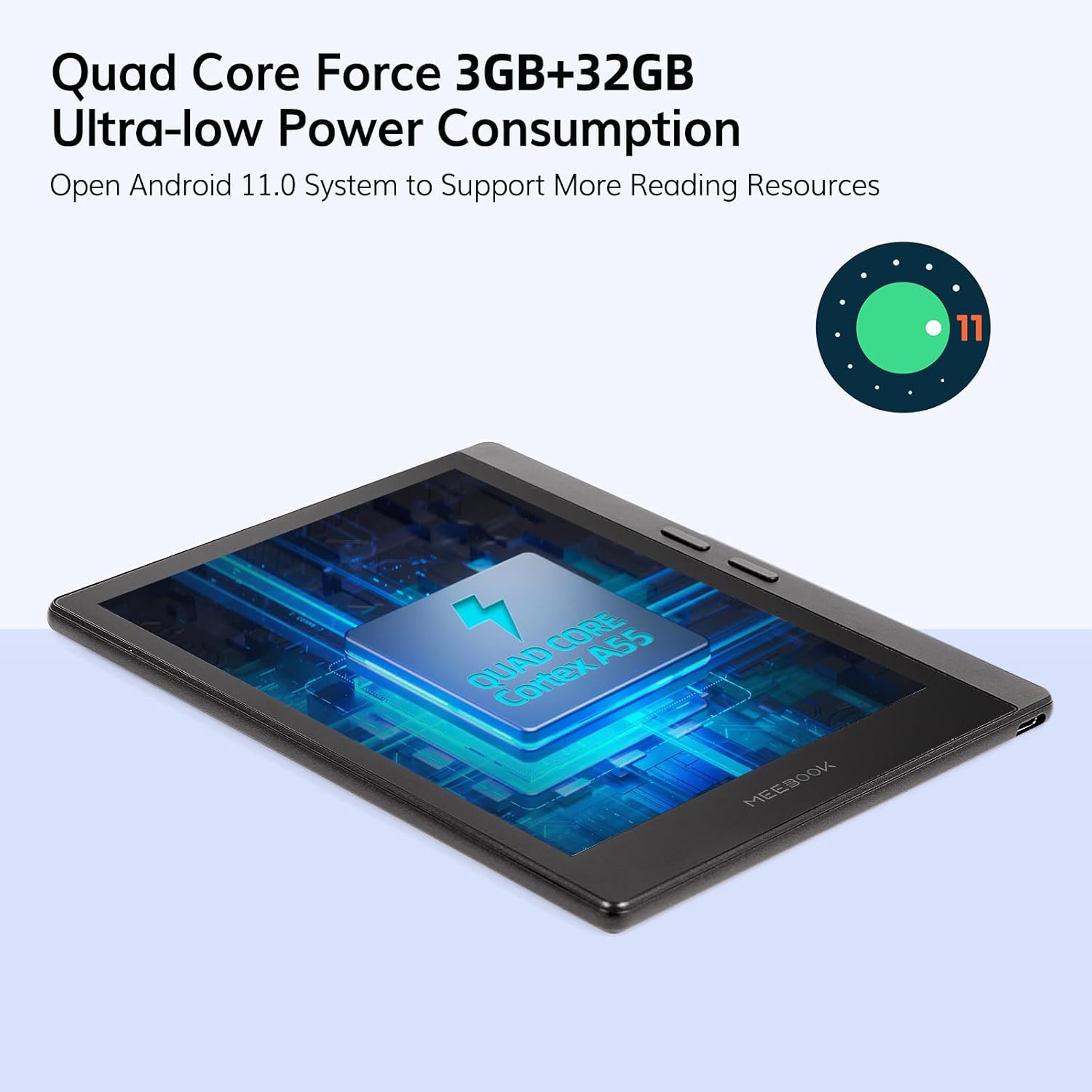 Meebook E-Reader M7 - 6,8" Eink Carta, Android 11 - immagine 2
