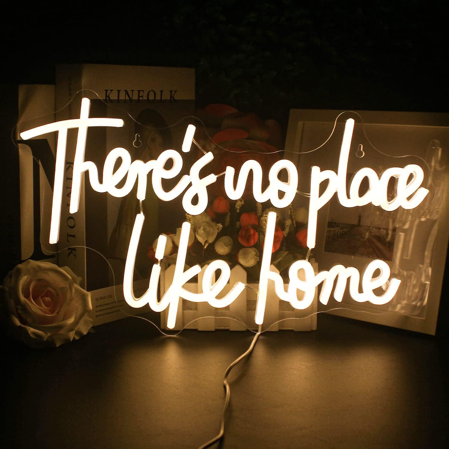 Looklight Insegna Neon LED 'There's no Place like Home'