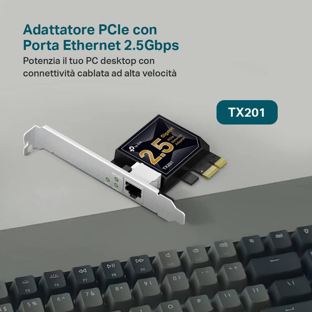 Tp-link TX201 PCIe Adattatore 2,5 Gigabit RJ45 - immagine 2
