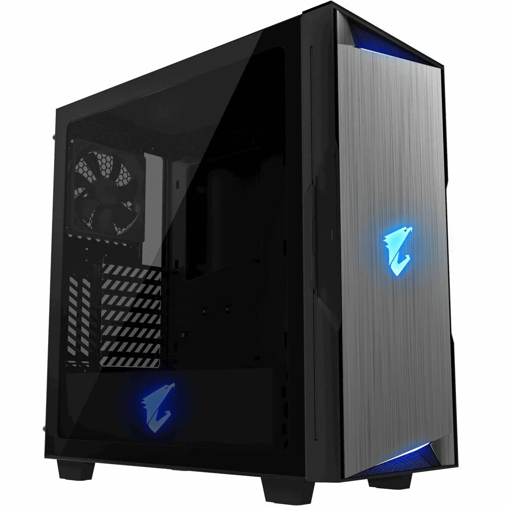 Gigabyte AORUS C300 GLASS Midi-Tower Nero