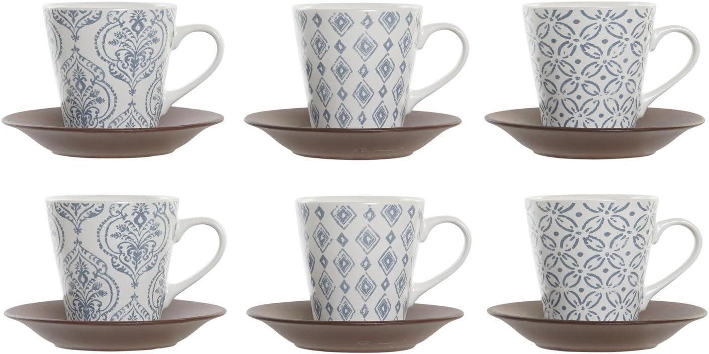 CAFE SET 6 GRES 18X14,5X35 150 ML, AZULEJOS - immagine 2