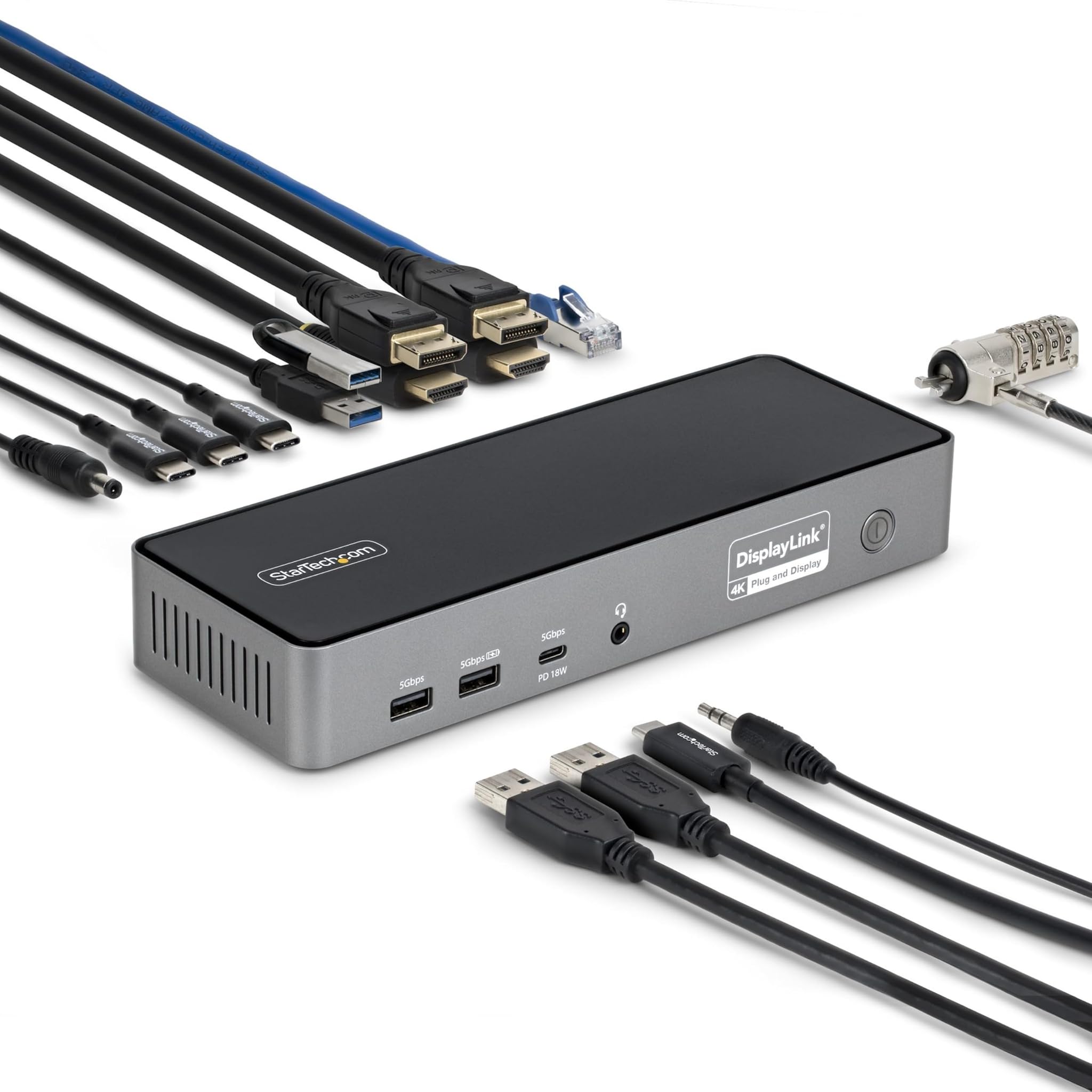 Startech.com Adattatore Multiporta USB-C per Tre Monitor