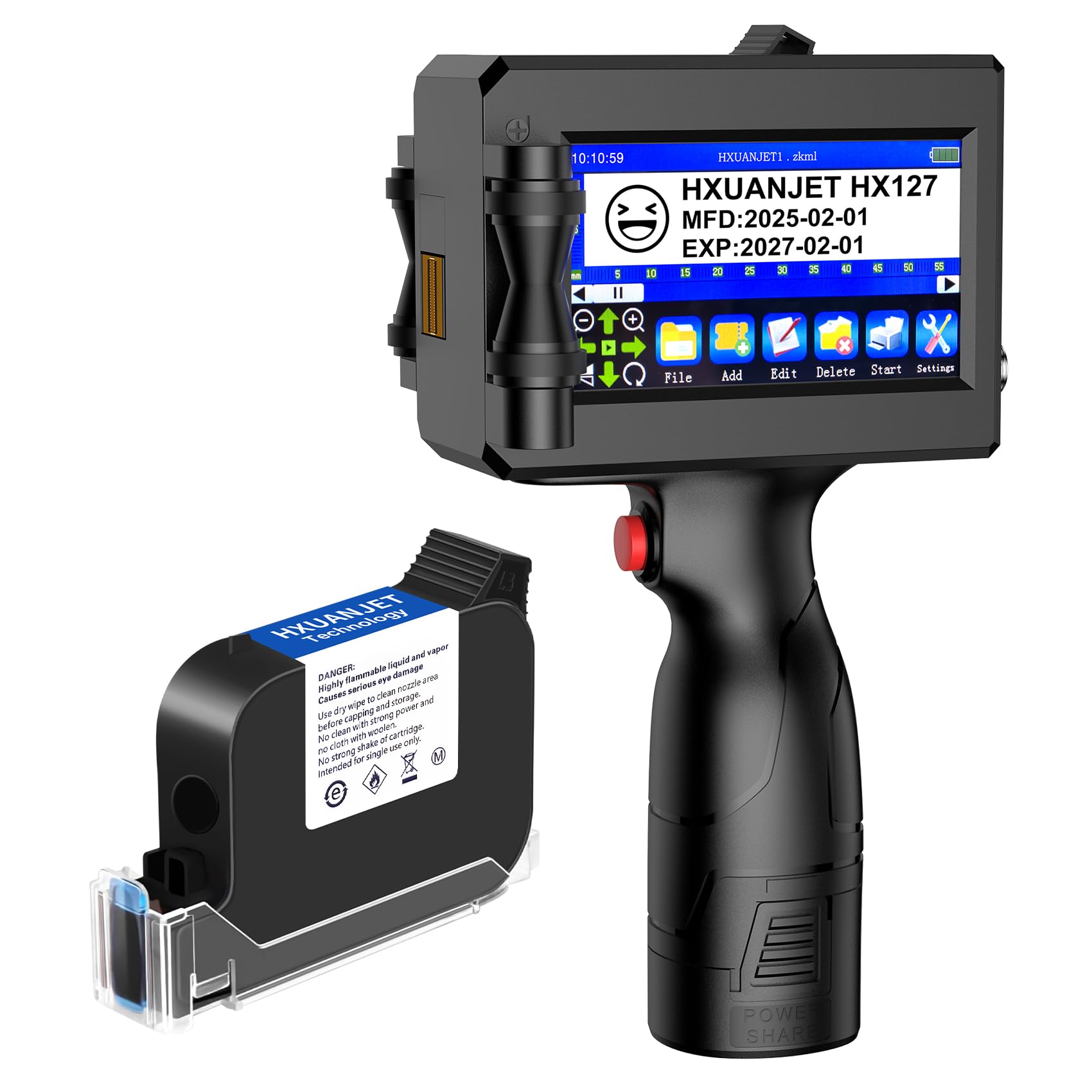 HX127 Stampante Palmare Portatile Touch Screen 4.3"