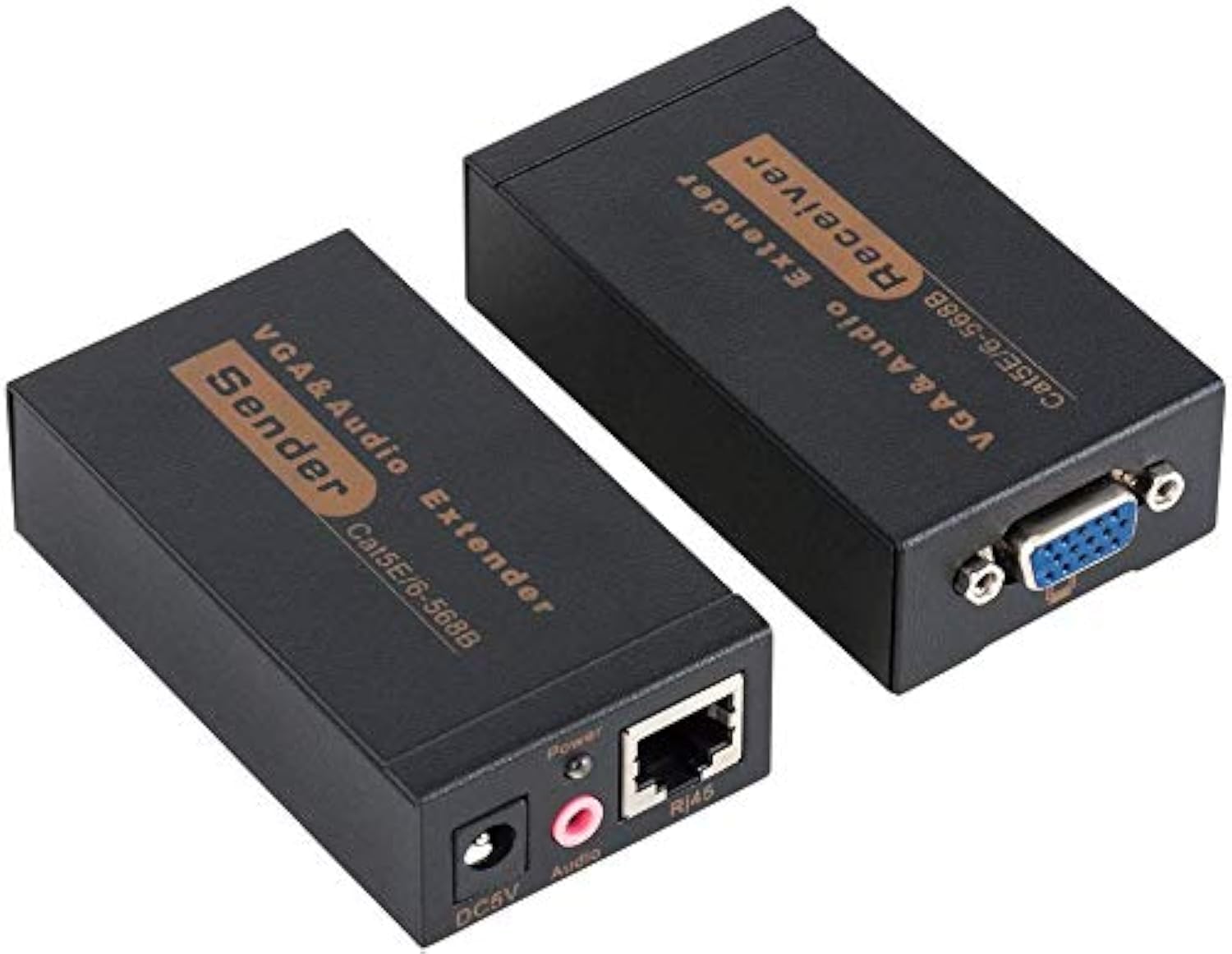 Auveach VGA Extender a RJ45 100m (2 pezzi)