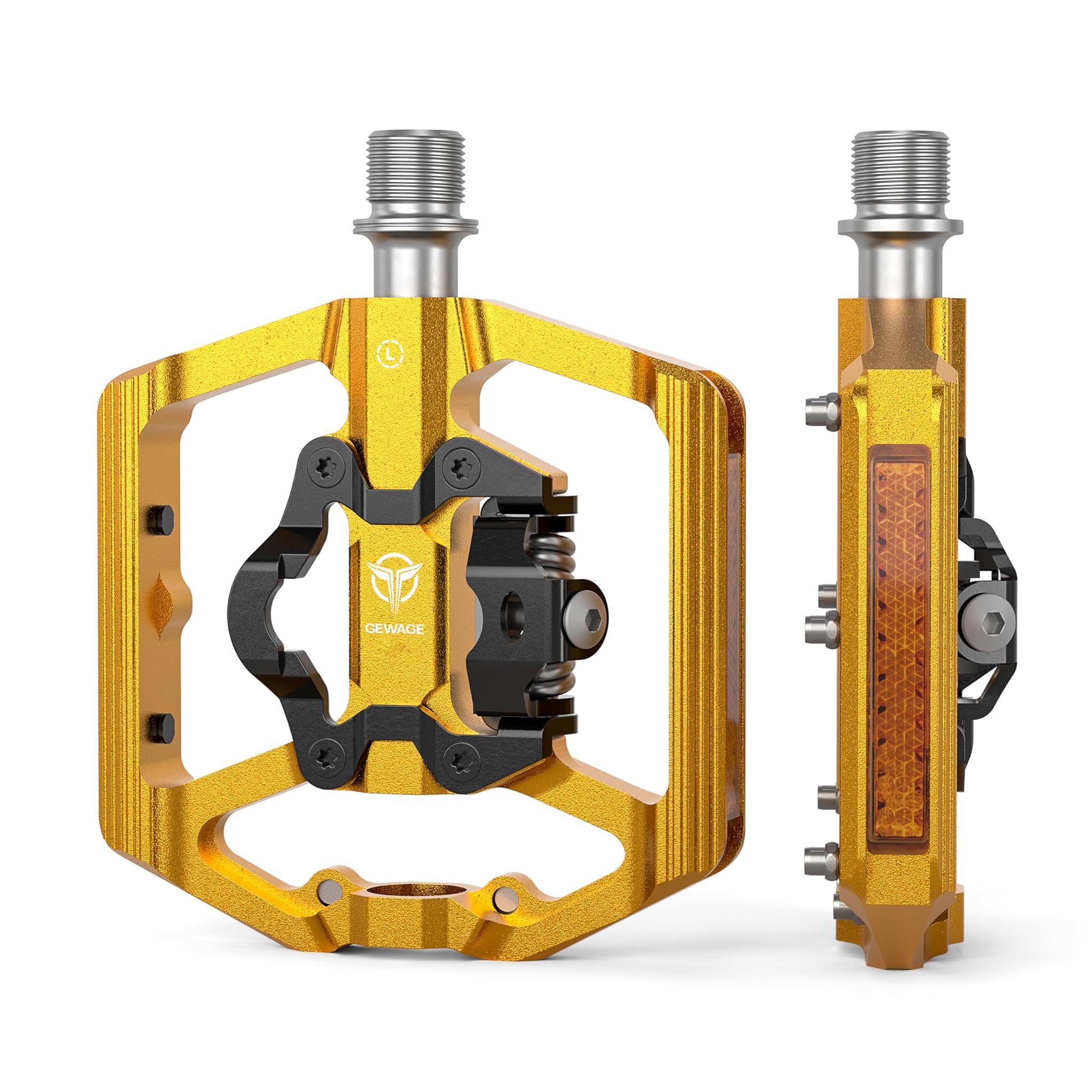 Gewage Pedali Mountain Bike Piattaforma 9/16 Pollici