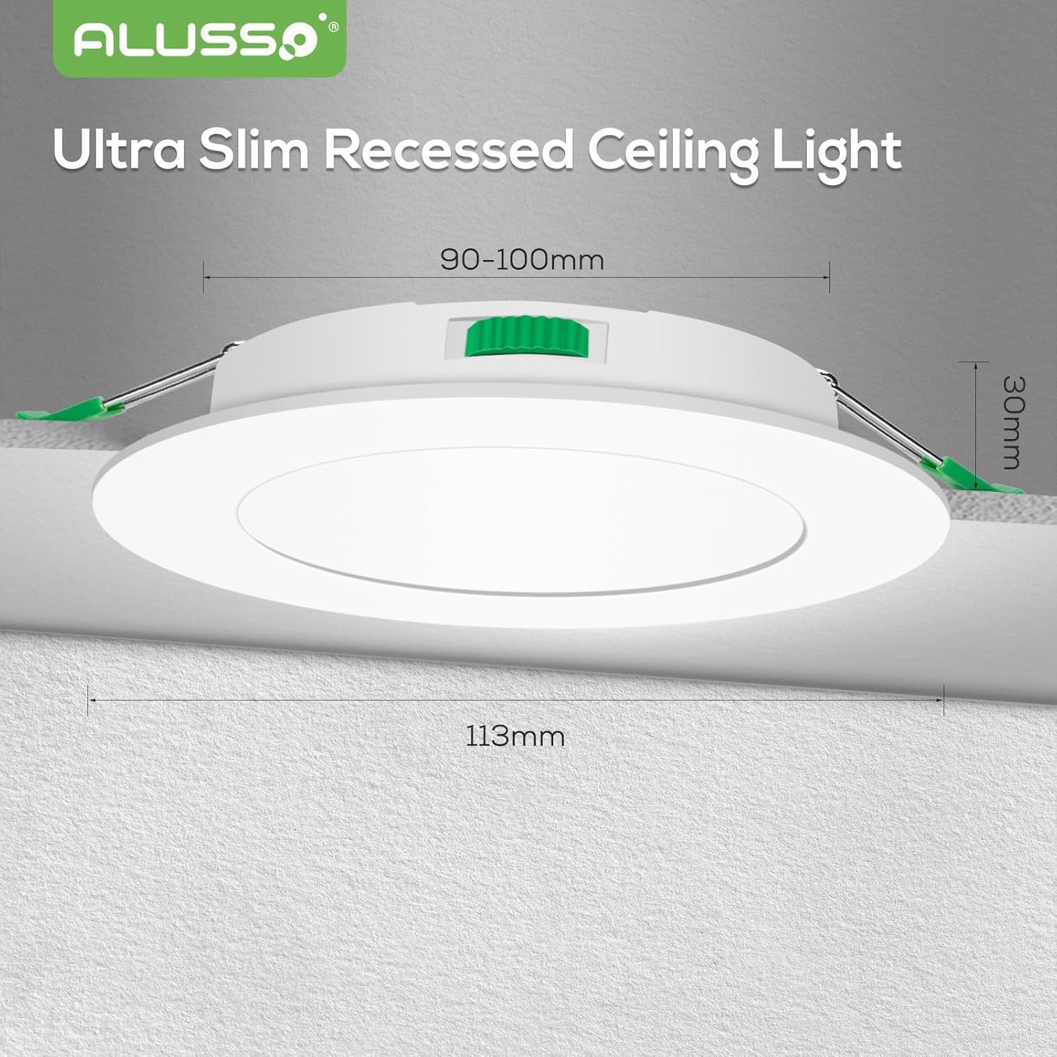 Alusso - 12 Faretti LED da Incasso 7W Dimmerabili - immagine 5