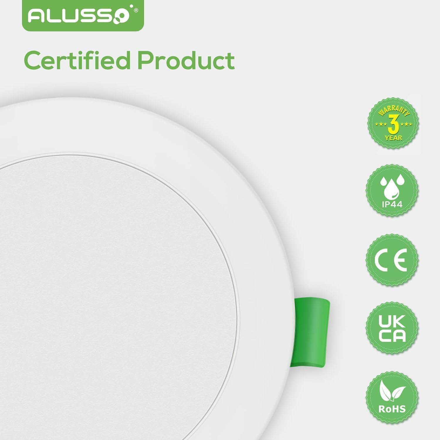 Alusso - 12 Faretti LED da Incasso 7W Dimmerabili - immagine 7