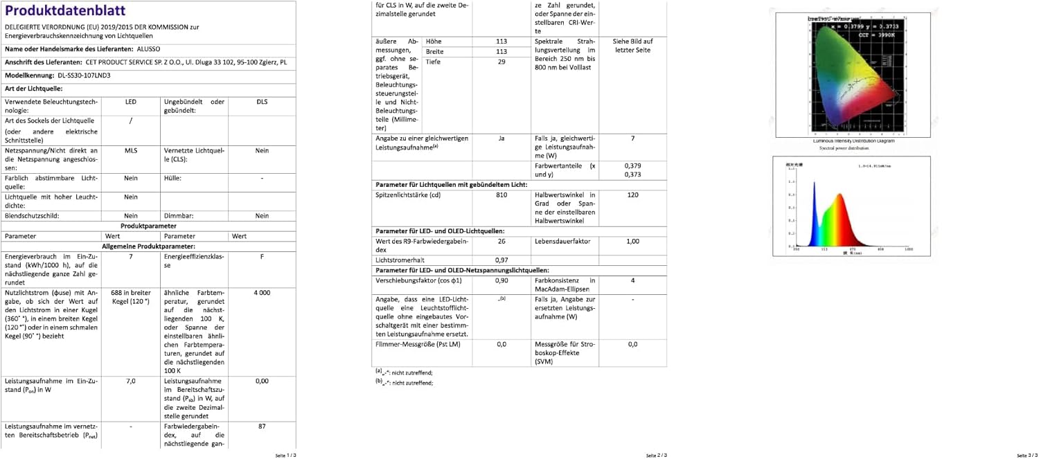 Alusso - 12 Faretti LED da Incasso 7W Dimmerabili - immagine 9