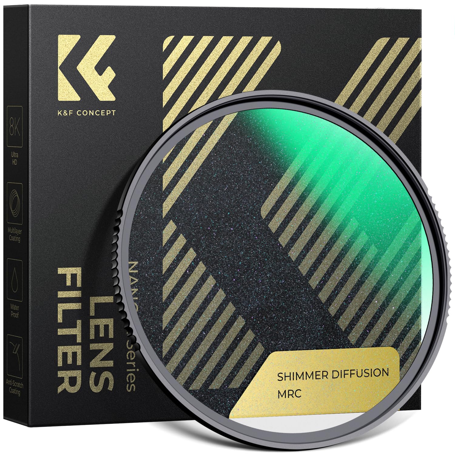 K&f Concept Nano-Xcel 67MM Filtro Diffusione Shimmer