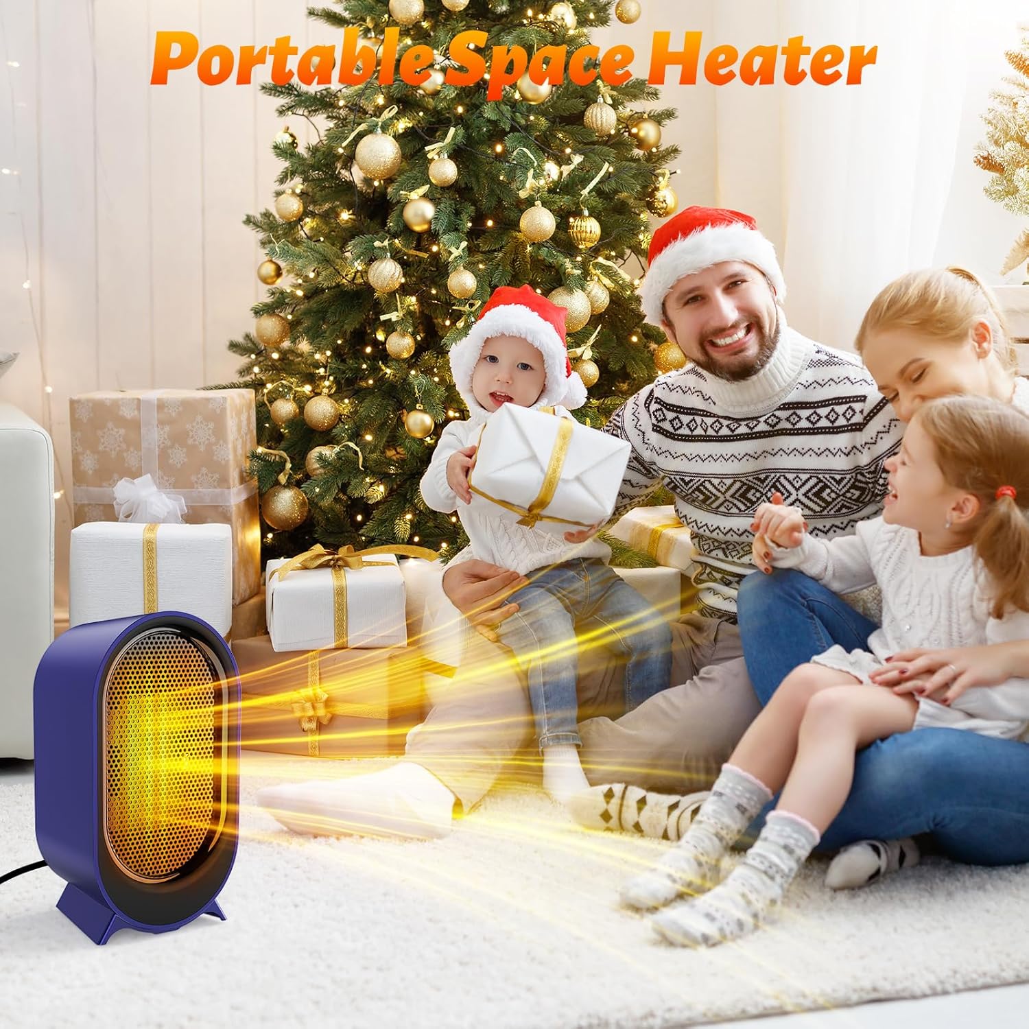 Stufetta Elettrica 1200W/800W a Basso Consumo - immagine 6