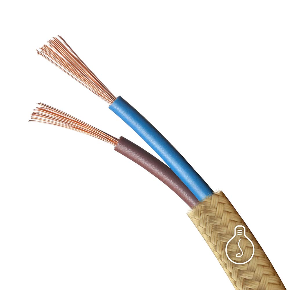 Amarcords Cavo Elettrico Tessile JUTA 20 Metri - immagine 6