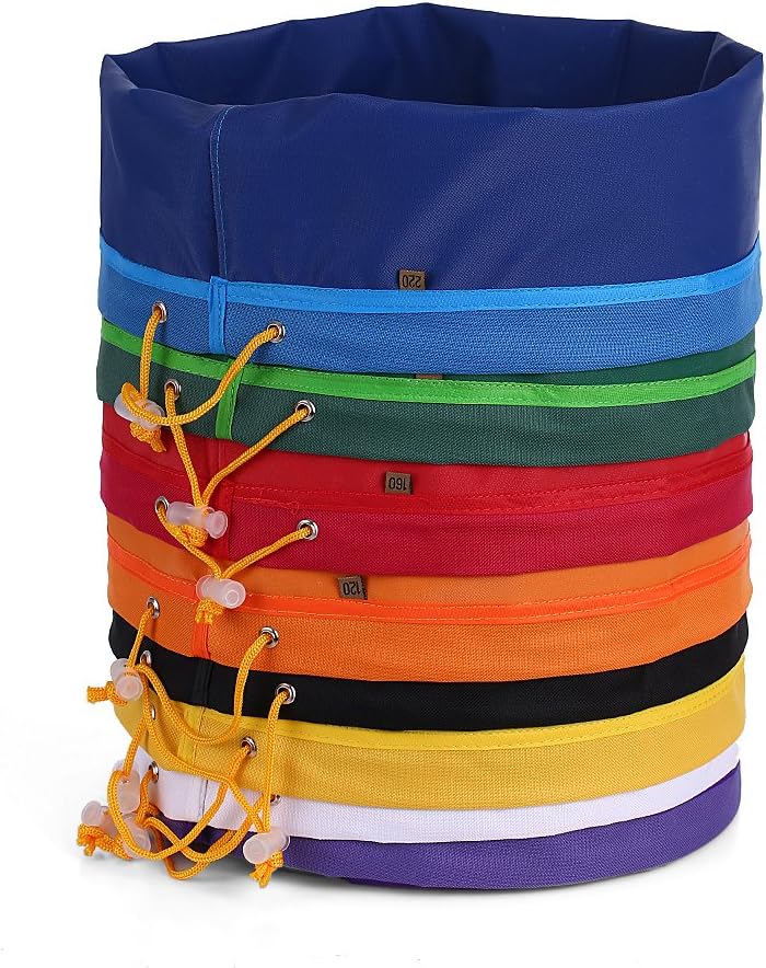 8pcs Sacchetto di Bolle Bubble Bag 5 Galloni