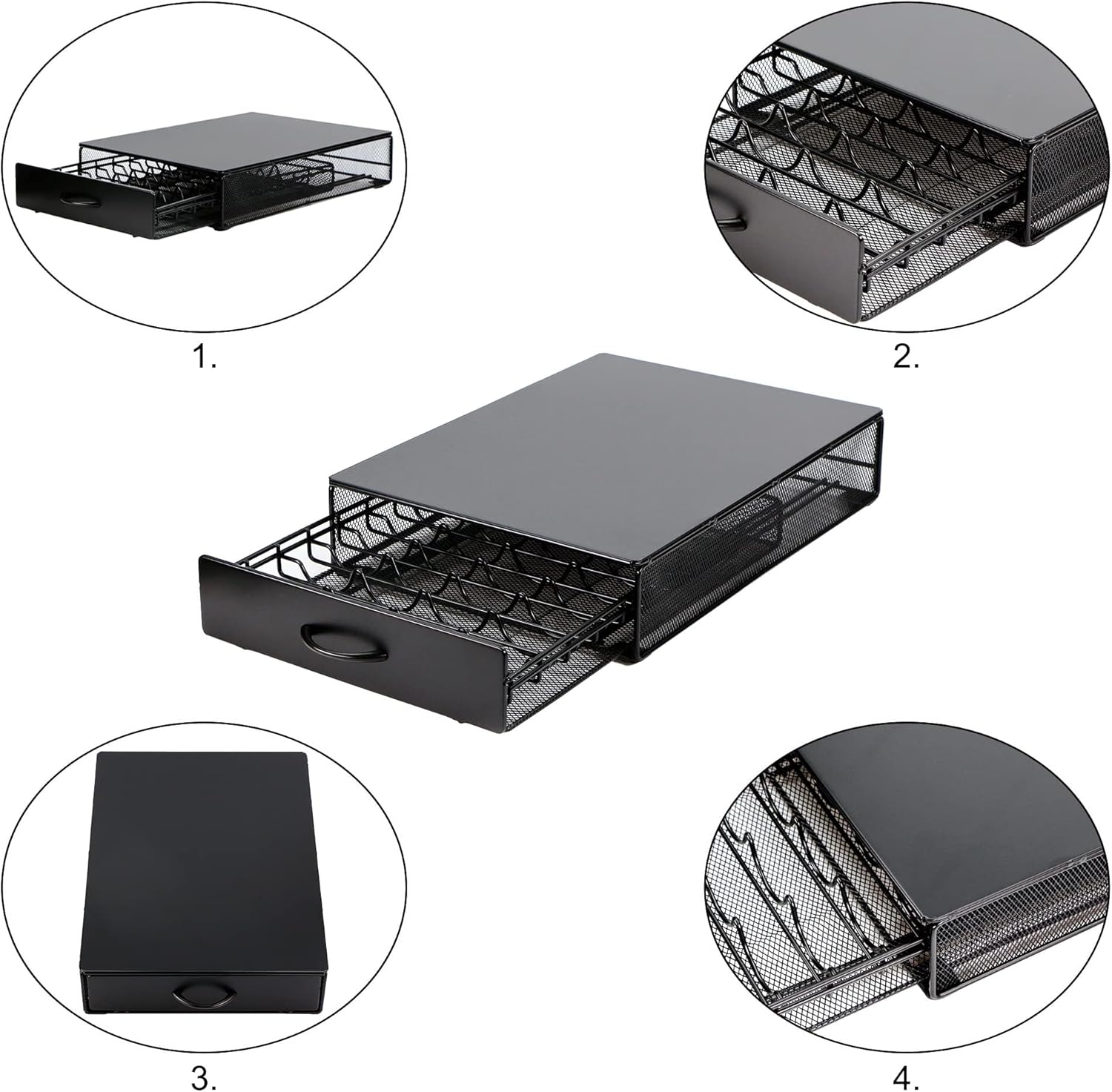 Exzact Coffee Capsule Tray compatibile Vertuo - immagine 3