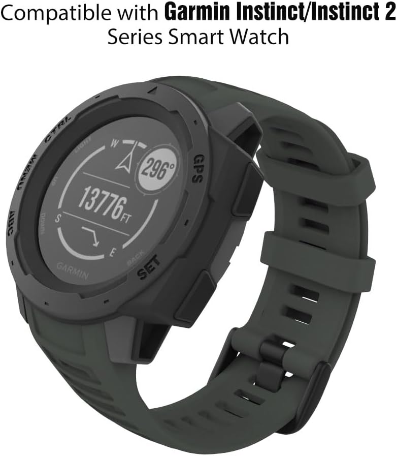 MoKo Cinturino 22mm per Garmin Instinct Smartwatch GPS - immagine 2