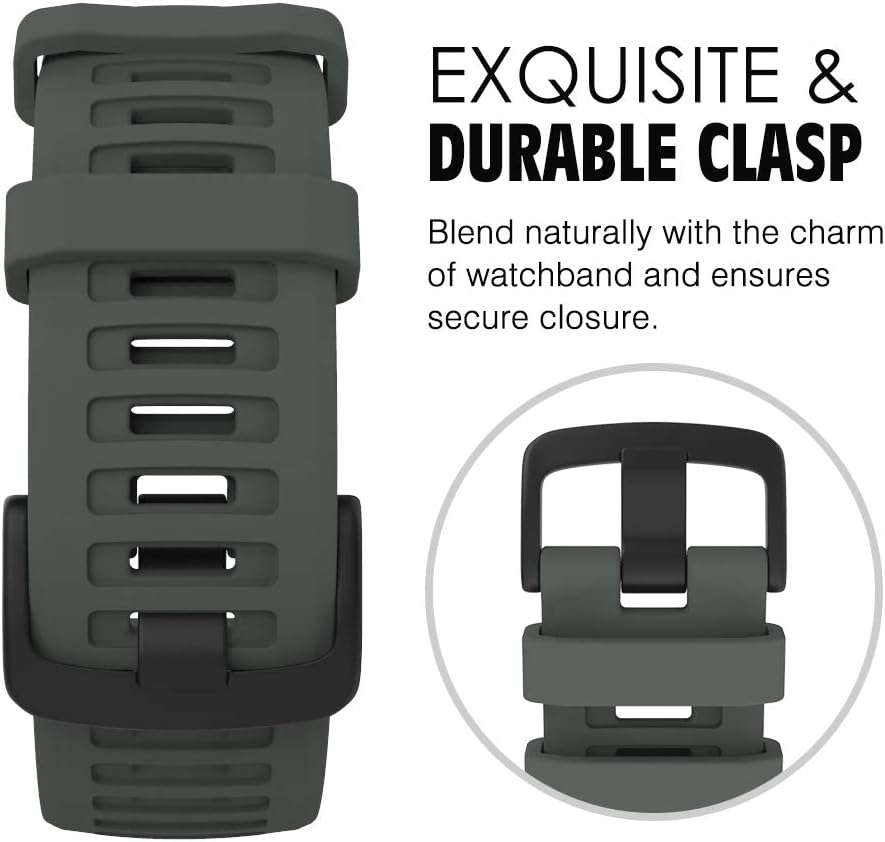 MoKo Cinturino 22mm per Garmin Instinct Smartwatch GPS - immagine 4