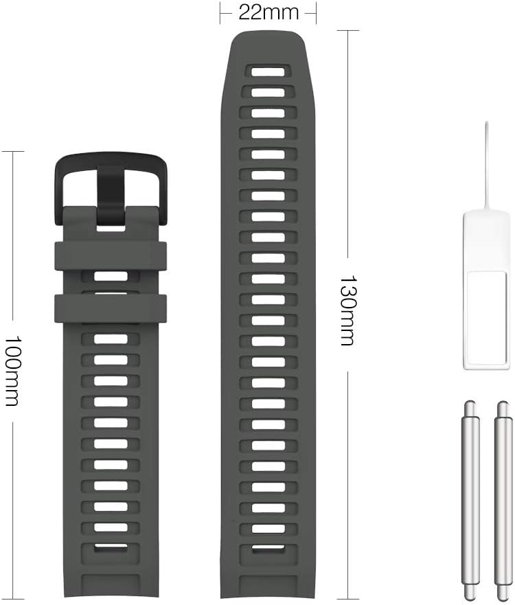 MoKo Cinturino 22mm per Garmin Instinct Smartwatch GPS - immagine 8