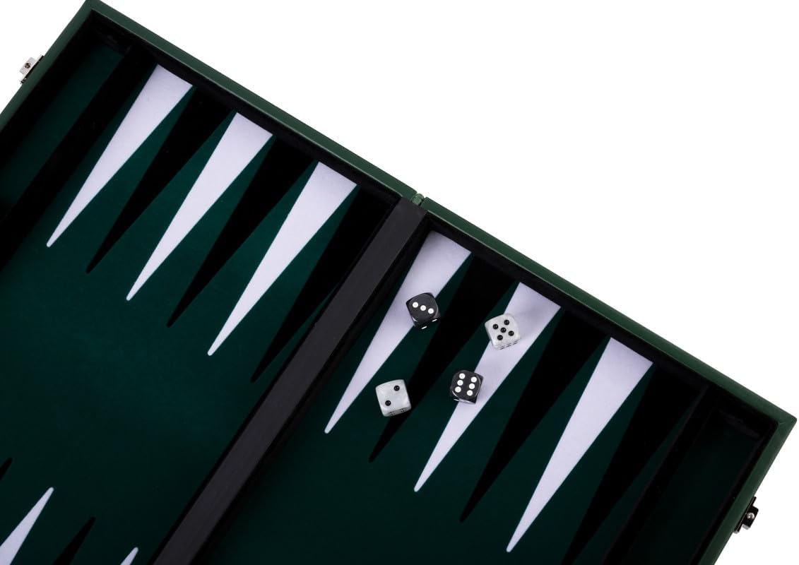 Backgammon Deluxe 45,7 cm - Set di Gioco in Feltro - immagine 5