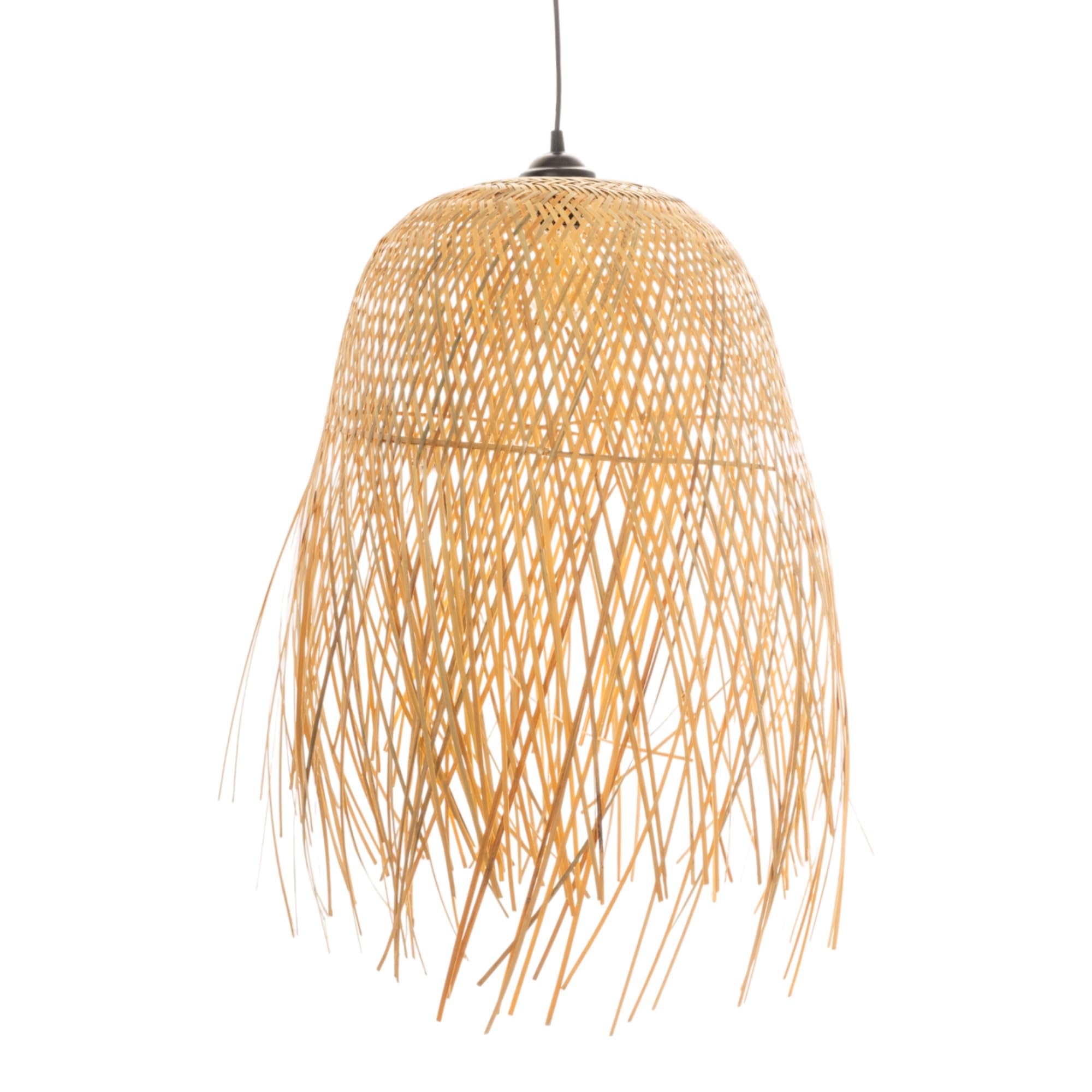 LAMPARA COLGANTE FIBRAS 220V/E27