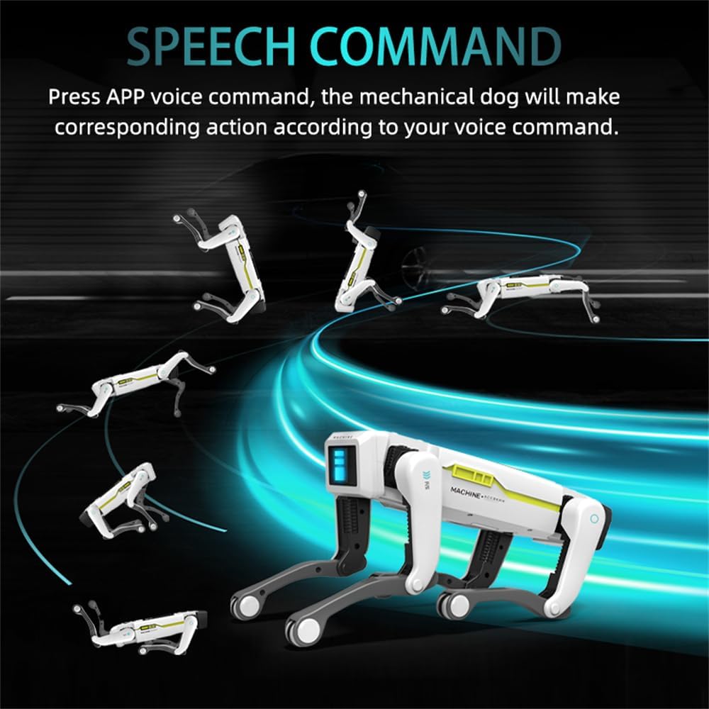 Teeggi Robot Cane Giocattolo Telecomandato per Bambini - immagine 4