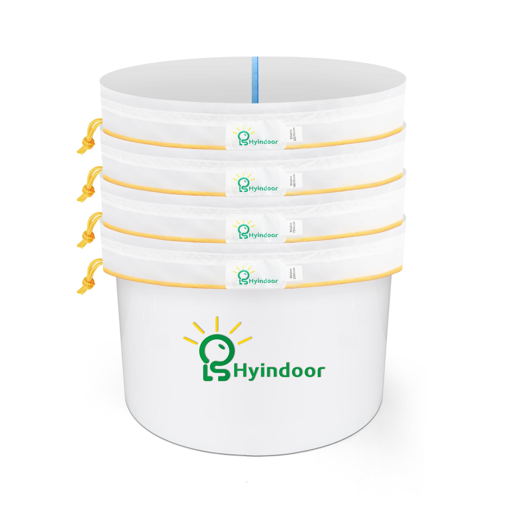 Hyindoor Bubble Bags All Mesh 5 Galloni - Set 4 Borse