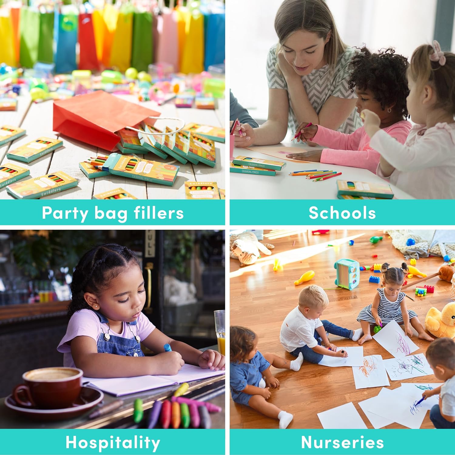 The Twiddlers - Set 30 Astucci con Mini Matite Colorate - immagine 5