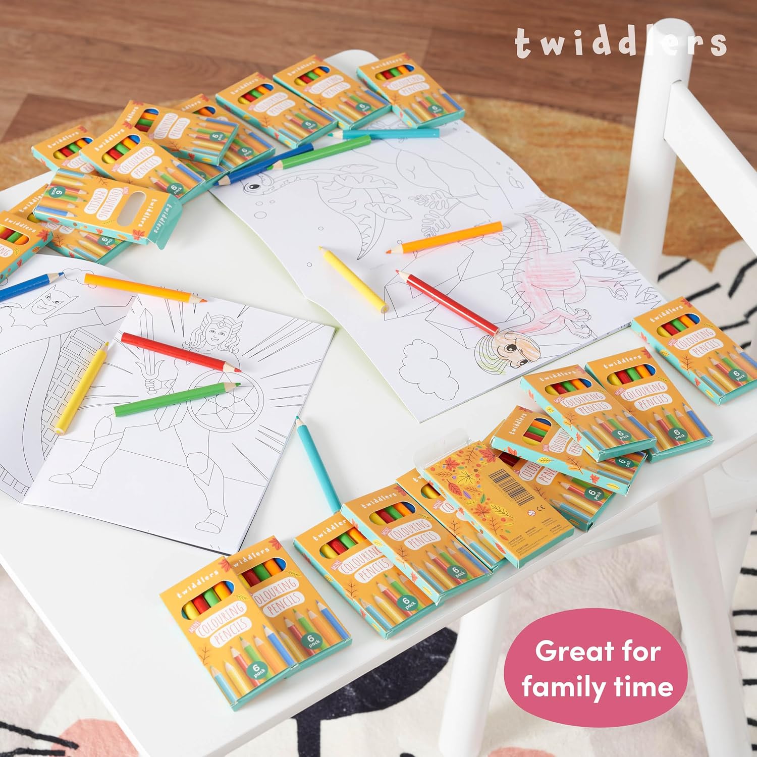 The Twiddlers - Set 30 Astucci con Mini Matite Colorate - immagine 6